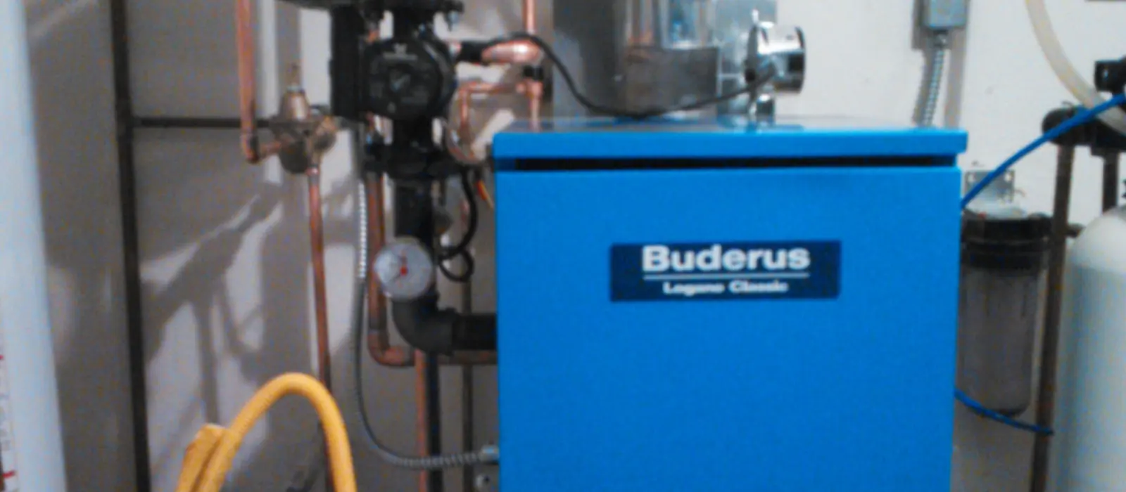 Buderus boiler installed by Rapid City Plumbing